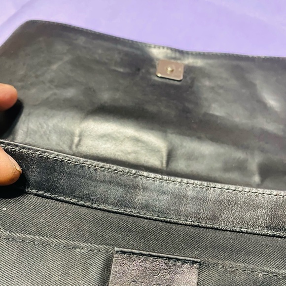 Gucci horse bit  clutch chain leather bag - Picture 1 of 8